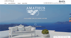 Desktop Screenshot of amathusholidays.co.uk